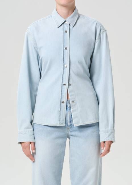 Theo Shirt (Weightless) in Link