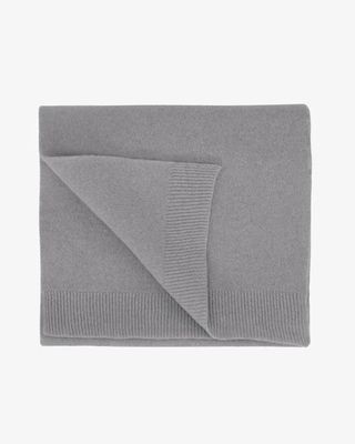 Merino Wool Scarf - Heather Grey