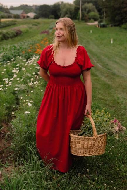 Goldie Smocked Short Sleeve Dress