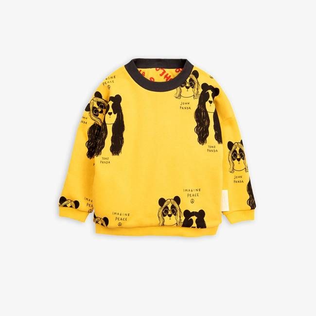 Imagine peace reversible sweatshirt