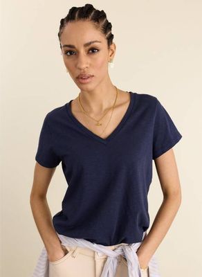 Hanorah Organic V-Neck Tee