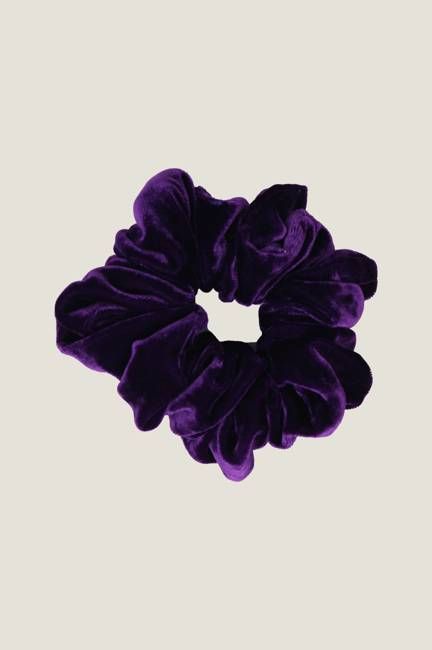 Velvet Scrunchie | Purple