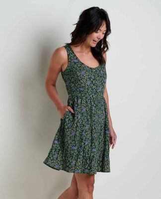 Manzana Tiered Sleeveless Dress
