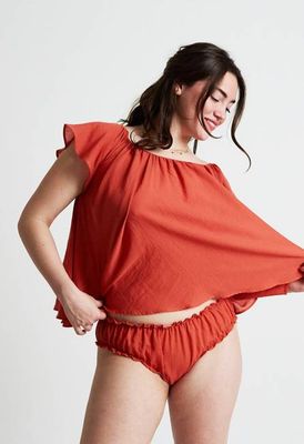 Signature Bloomer in Guava