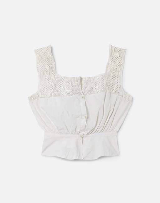 1910s Corset Cover Top -#28