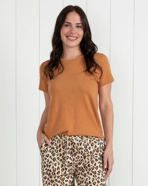 Teak - Saturday Tee - Knit T-Shirt