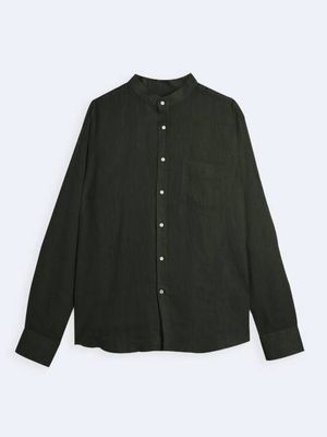 Linen Shirt Lisbon Forest
