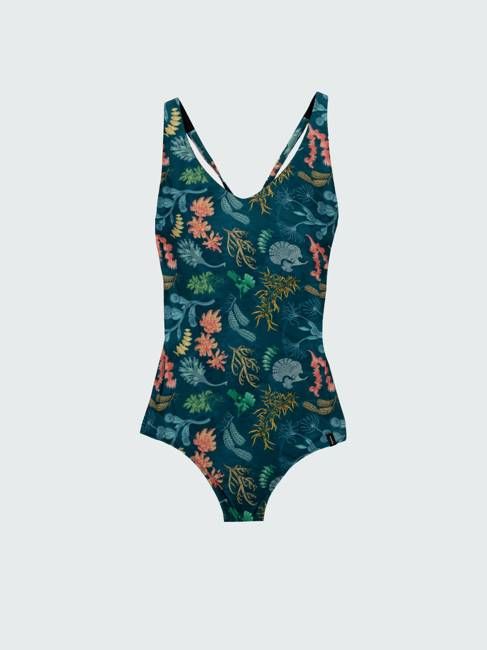 Women's Senara V-Neck Printed Swimsuit