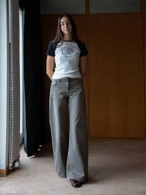 Sonic Sue Foggy Grey | Nudie Jeans