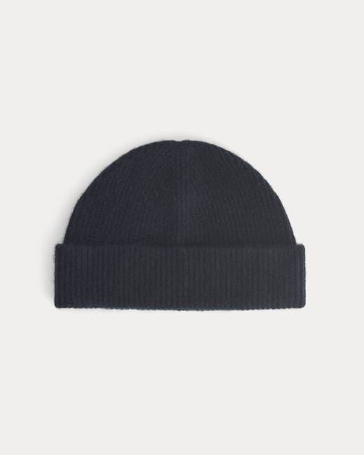 Cashmere Docker Beanie |  Navy