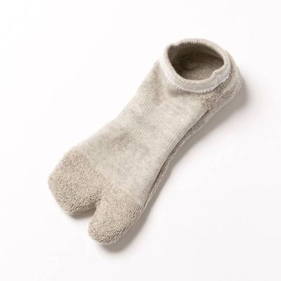 NODAL Raffy Cotton Tabi Ankle Sock 3 Pack – Oatmeal | Made in Japan