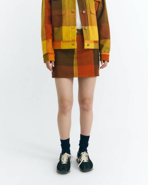 Checkered mini Kimmy skirt