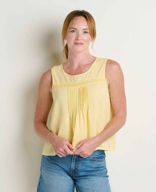 Manzana Pin Tuck Tank