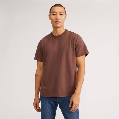 The Premium-Weight Crew | Uniform | Chocolate Brown