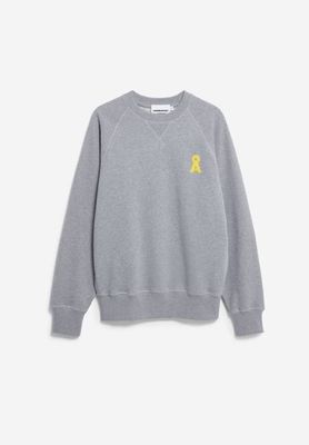 ICONIC Å MEL LOOP-SWEATSHIRT | silbermeliert