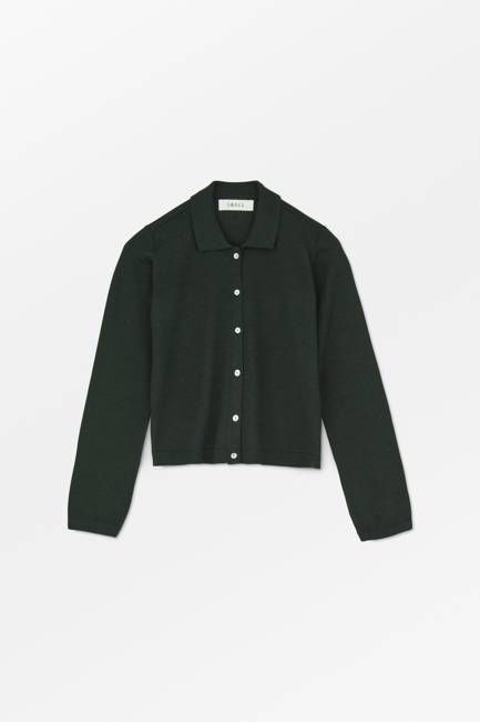 Amethyst cardigan - Dark pine