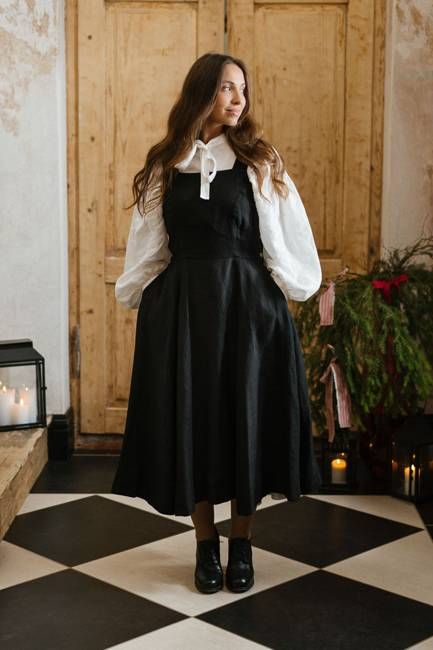 Pinafore Dress, Sleeveless