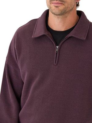 Gabe Triblend Fleece 1/4 Zip Polo