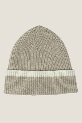 Kew Rib Hat | Linen/White
