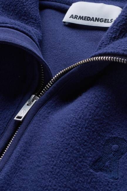 HAARLEENAA COTTON FLEECE | tinted navy