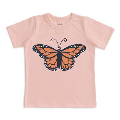 Short-Sleeve GRAPHIC Tee - Monarch Pink