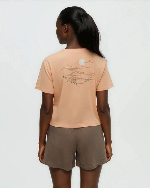 Wild Rose Lake Crop T-Shirt