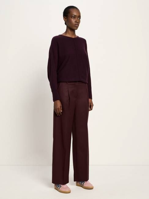 Hose mit Bundfalte (GOTS)