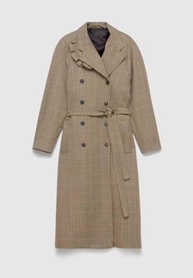 Cordelia Checked Coat