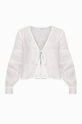 The Anna Blouse in white