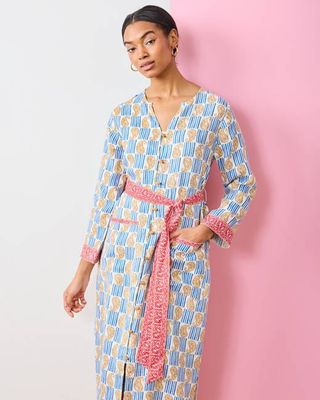 PF + Pencil & Paper Co. Island Paisley - Exuma Dress - Ivory