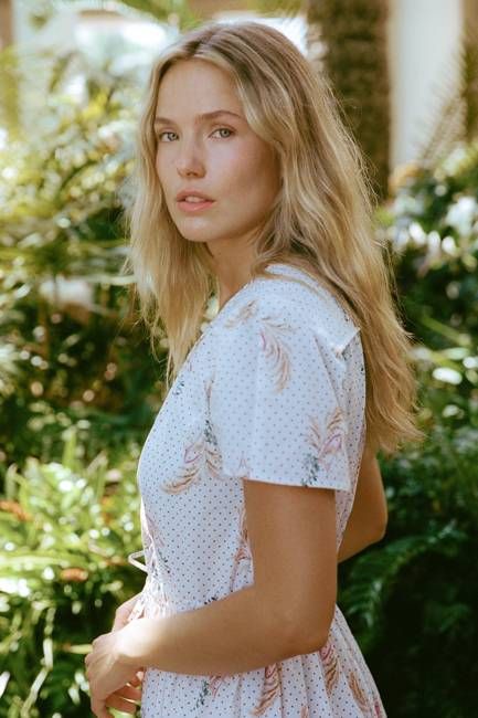 The Dawn Dress Petites | Pampas Bouquet