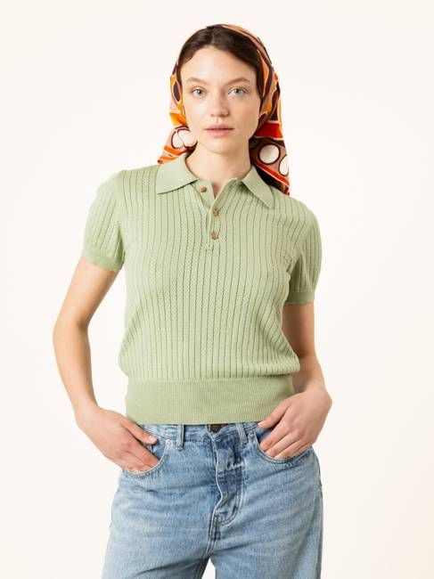 POLO DE MUJER FLORINDA VERDE