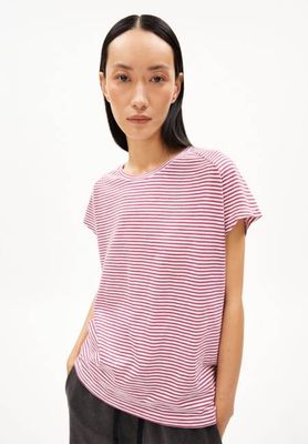 ONELIAA LOVELY STRIPES T-SHIRT | zerkleinerte Beeren-Hafermilch