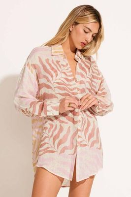 Playa Linen Boyfriend Shirt - Gold Coast EcoLinen