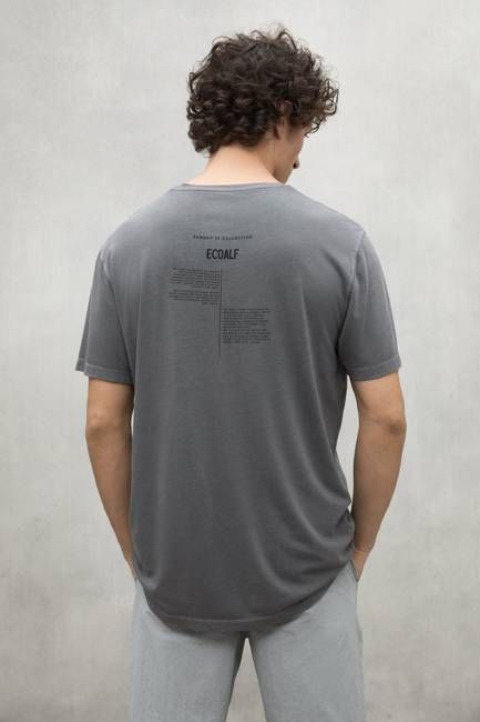 DARK GREY AOMAR T-SHIRT