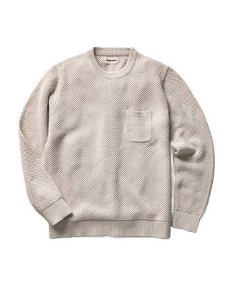 The Crawford Crew Sweater in Marled Natural