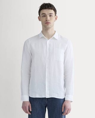 The Classic Shirt in Linen | White