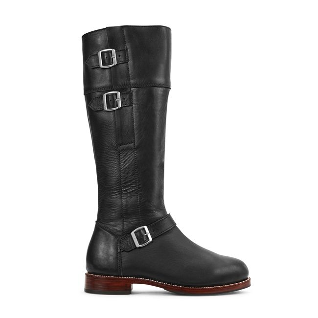 The Reina in Onyx ~ Wide ~ Narrow Calf 27cm