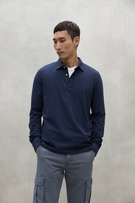 NAVY BLUE MATIAS POLO SHIRT