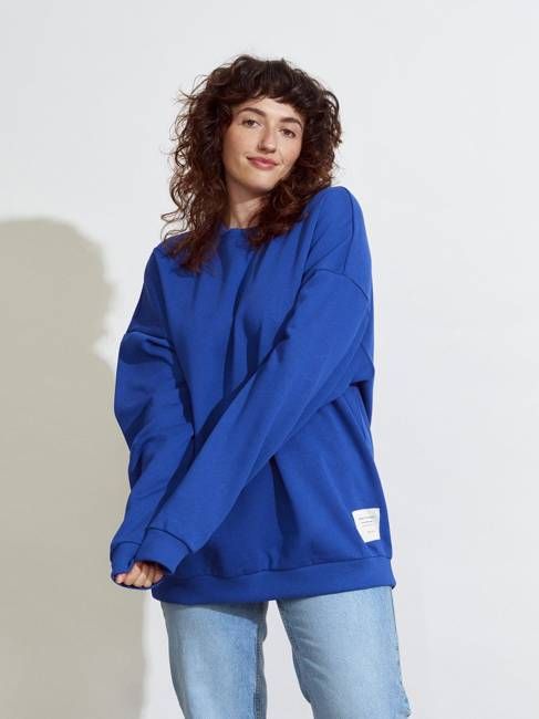 Superpower Oversize Sweatshirt, Sodalite Blue, adults