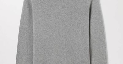 Grey Cashmere Roll Neck | Recycled Cashmere | Asket