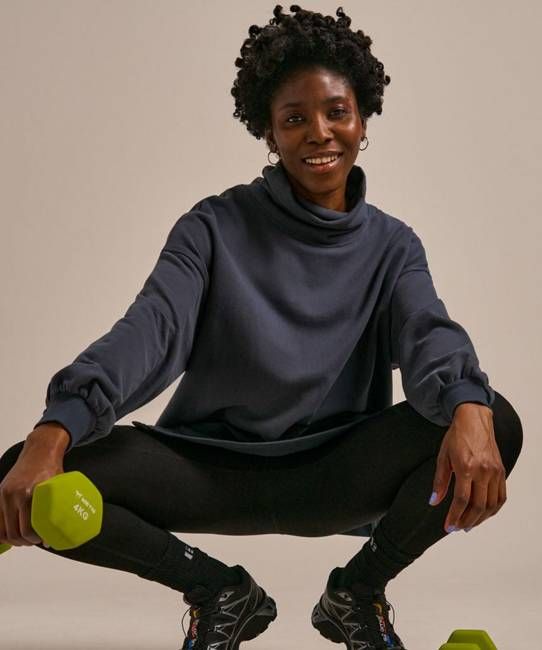 73 Zero Funnel Neck Sweat