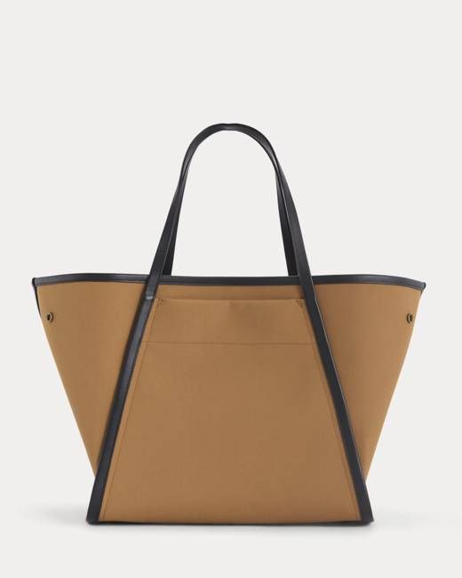 Canvas Lug Tote | Golden Brown