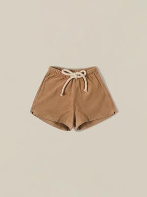 Gold Terry Rope Shorts