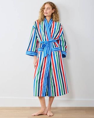Gift Wrapping - Lounge Robe - Nautical Stripe