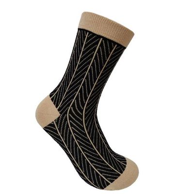 HERRINGBONE - GOTS Organic Cotton Socks Croissant