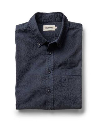 The Jack in Dark Navy Seersucker