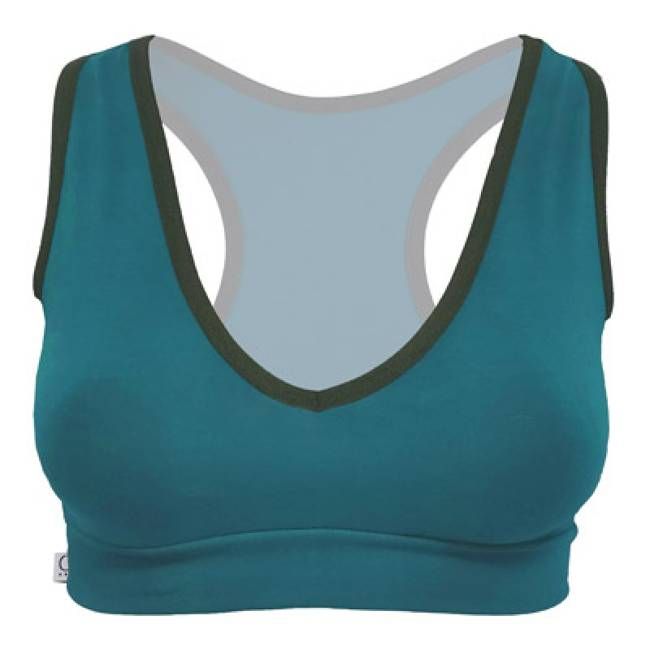 Bio Sport-Top Athla petrol (blau) - kaufen