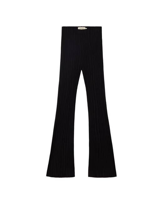 Black comfy knit Ecovero Naia pants