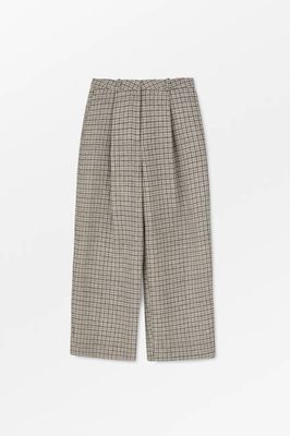 Bob trousers - Brown/grey small heritage check